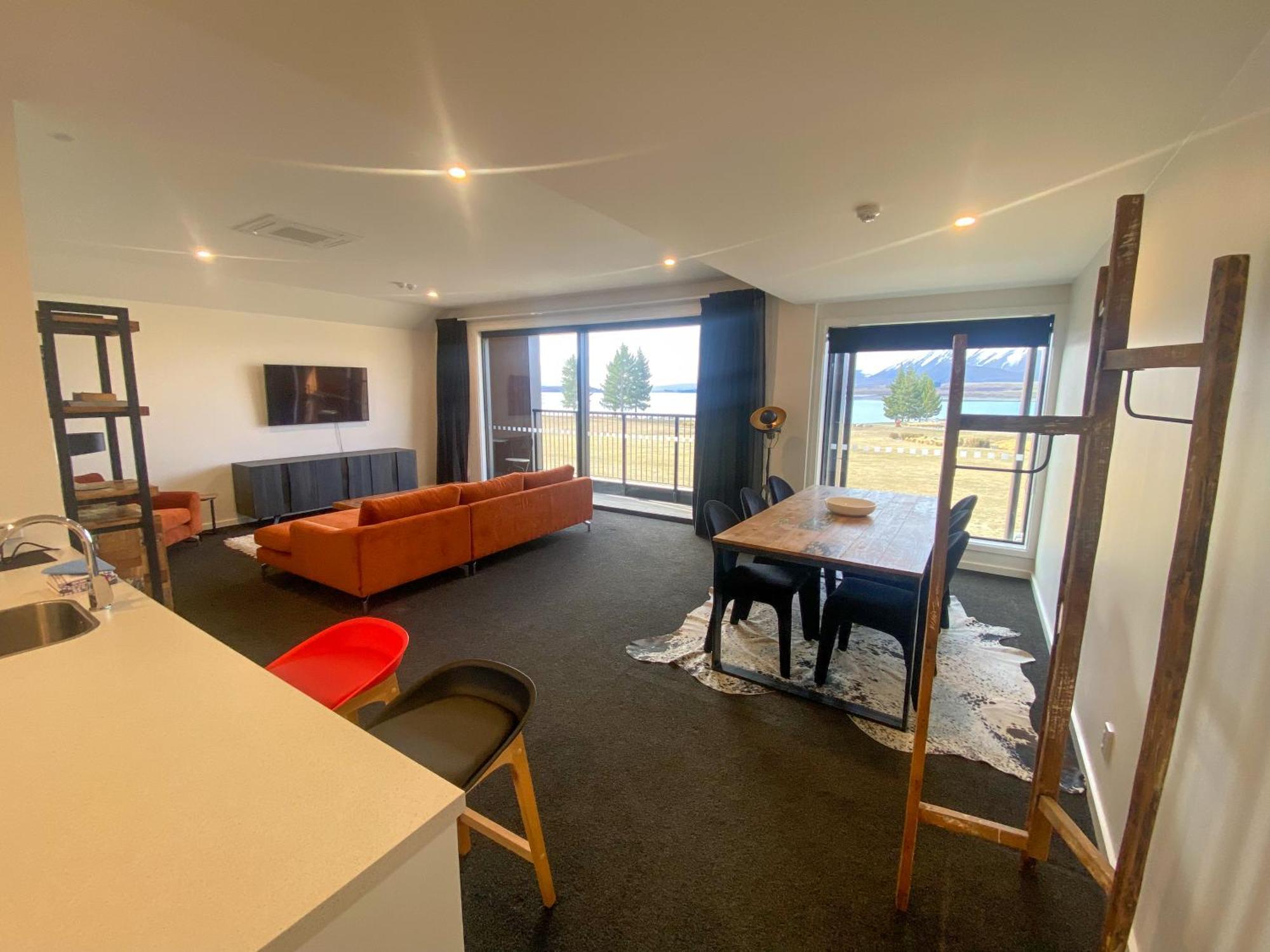 Tekapo Apartments Lago Tékapo Habitación foto
